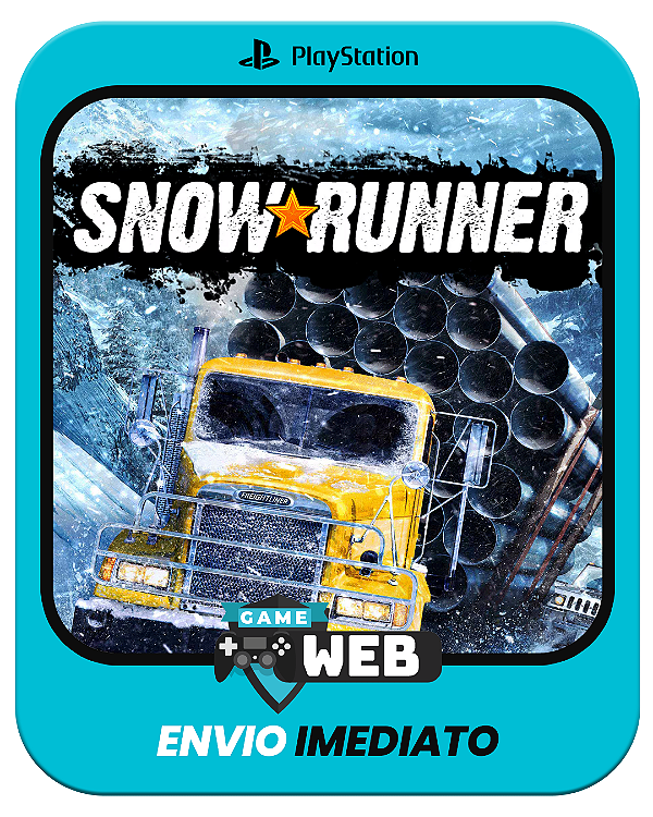 SnowRunner - PS4 - Edição Padrão - Mídia Digital