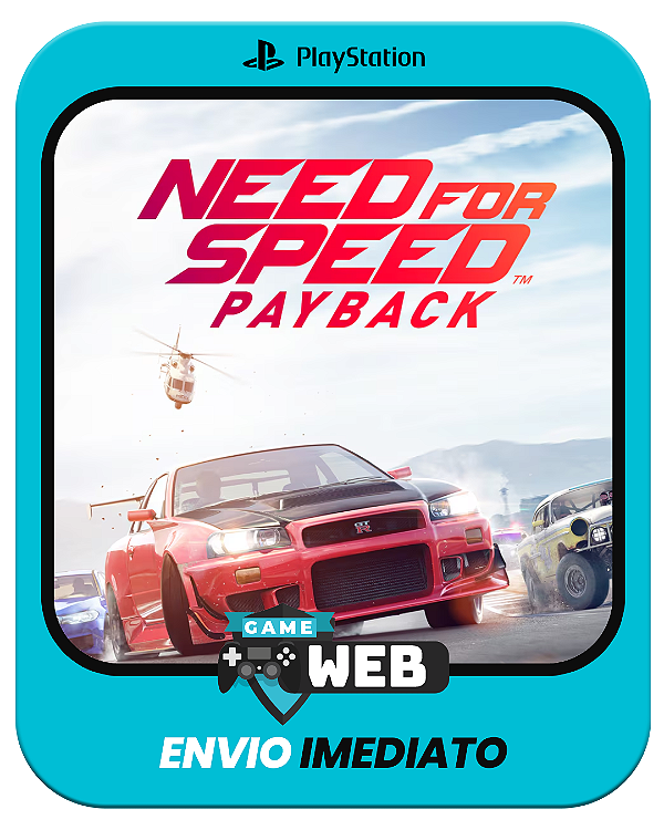 Need for Speed Payback - PS4 - Edição Padrão - Mídia Digital