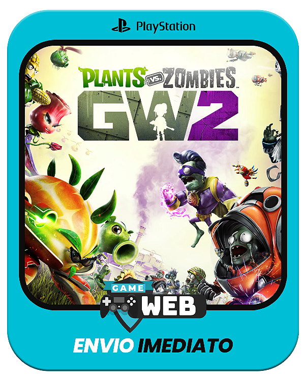 Plants vs. Zombies Garden Warfare 2 - PS4 - Edição Padrão - Mídia Digital