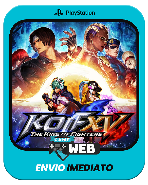 The King of Fighters XV - PS4 - Edição Padrão - Mídia Digital