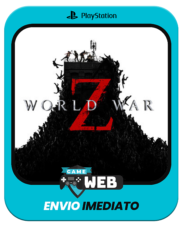 World War Z - PS4 - WWZ - Edição Padrão - Mídia Digital