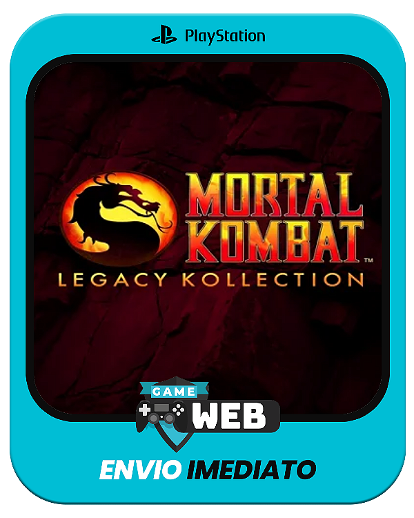 Mortal Kombat: Legacy Kollection - PS4 - Mídia Digital