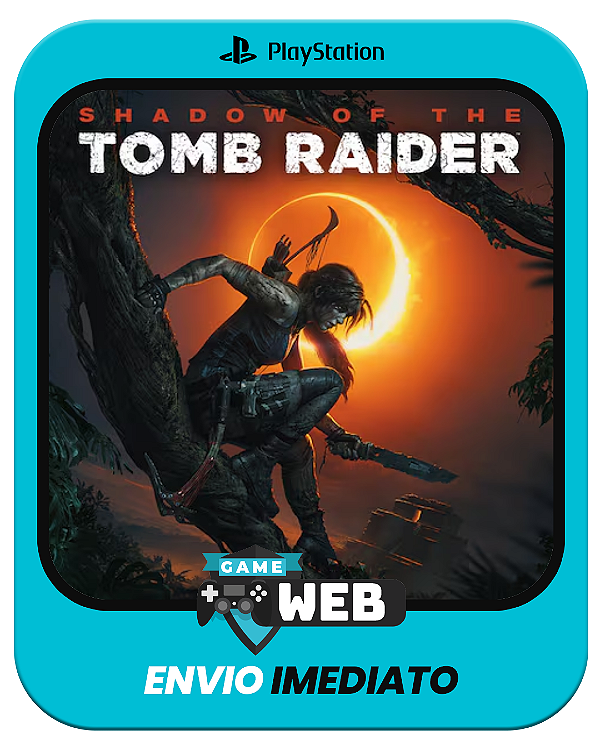 Shadow Of The Tomb Raider - PS4 - Edição Padrão - Mídia Digital