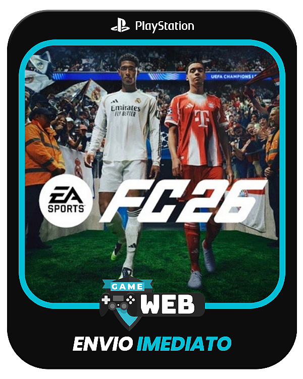 EA Sports FC 26 - PS5 - FIFA 26 - Edição Standard - Mídia Digital