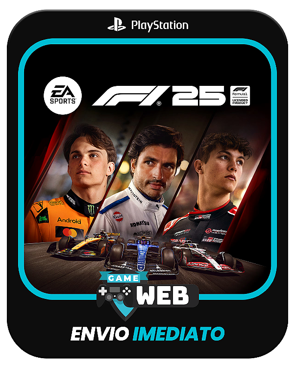 Formula 1 2025 F1 25- Edição Padrão - PS5 - Mídia Digital