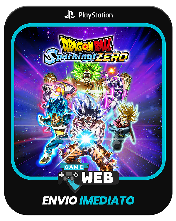 DRAGON BALL: Sparking! ZERO - Edição Padrão - PS5 - Mídia Digital
