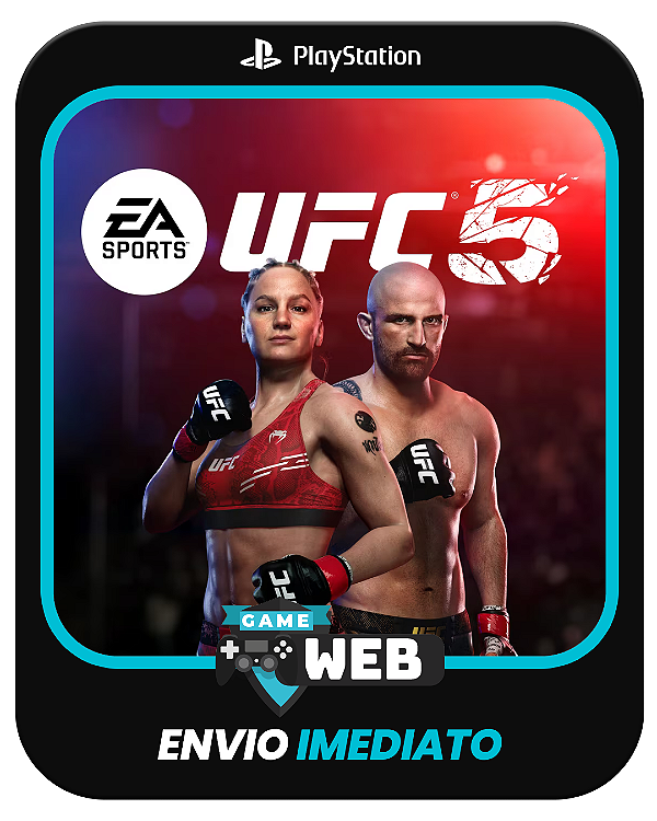 UFC 5 - Edição Padrão - PS5 - Mídia Digital