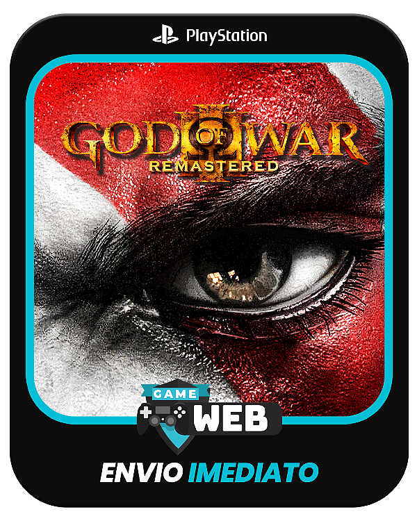 God of War III 3 Remastered - PS5 - Edição Padrão - Mídia Digital
