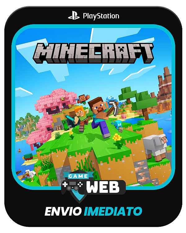 Minecraft - PS5 - Edição Padrão - Mídia Digital