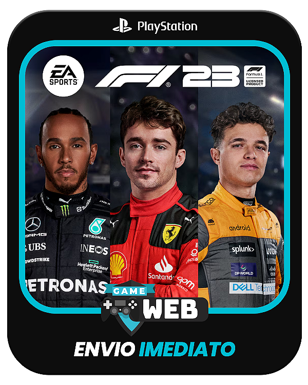 F1 2023 - PS5 - Formula 1 2023 - Edição Padrão - Mídia Digital