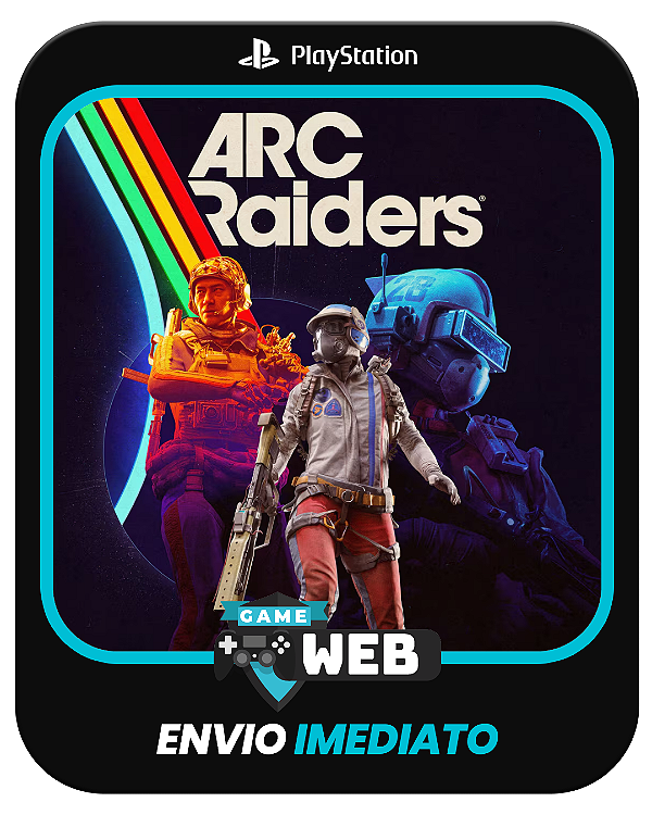 ARC Raiders - PS5 - Edição Padrão - Mídia Digital
