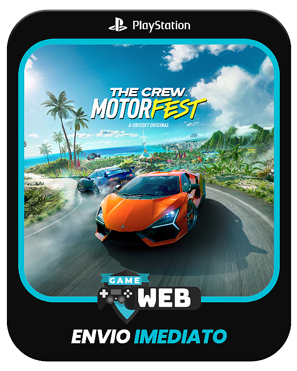 The Crew Motorfest - Edição Padrão - PS5 - Mídia Digital