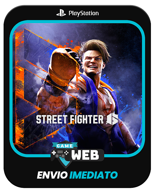 Street Fighter 6 - PS5 - Edição Padrão - Mídia Digital