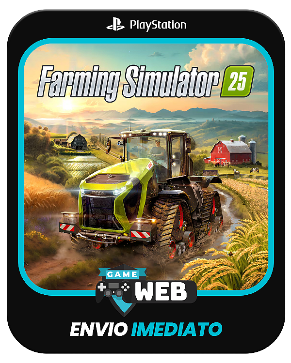 Farming Simulator 25 - PS5 - Edição Padrão - Mídia Digital