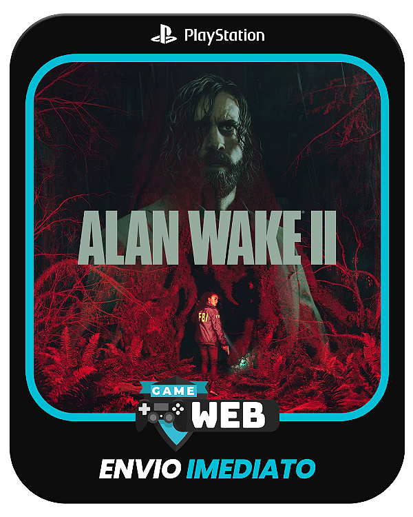 Alan Wake 2 - PS5 - Edição Padrão - Mídia Digital