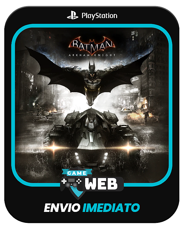 Batman : Arkham Knight - PS5 - Batman - Edição Padrão - Mídia Digital
