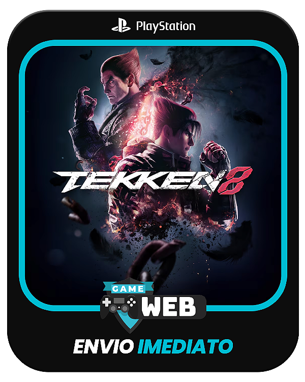 Tekken 8 - Edição Padrão - PS5 - Mídia Digital