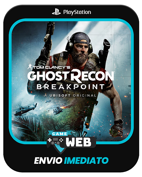 Ghost Recon Breakpoint - PS5 - Edição Padrão - Mídia Digital