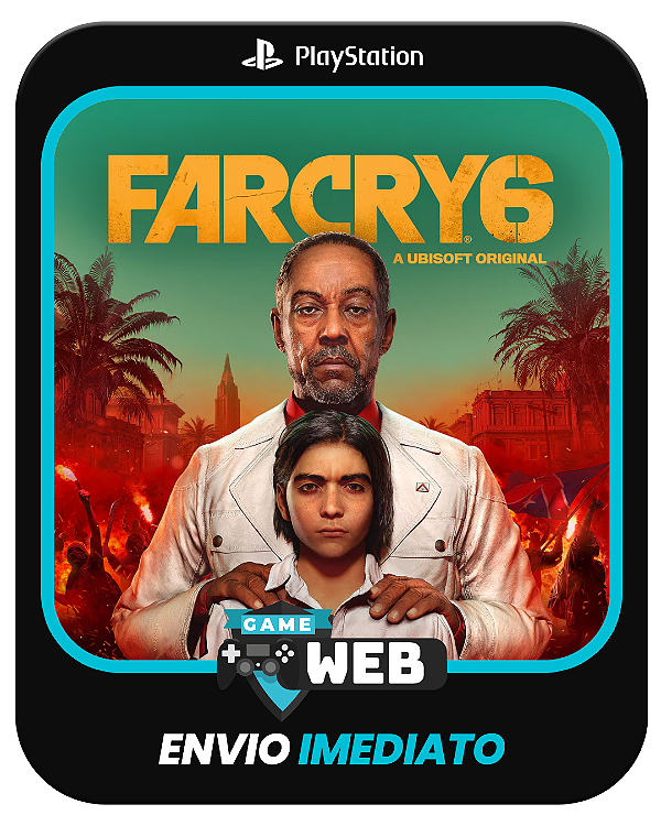 Far Cry 6 - PS5 - Edição Padrão - Mídia Digital