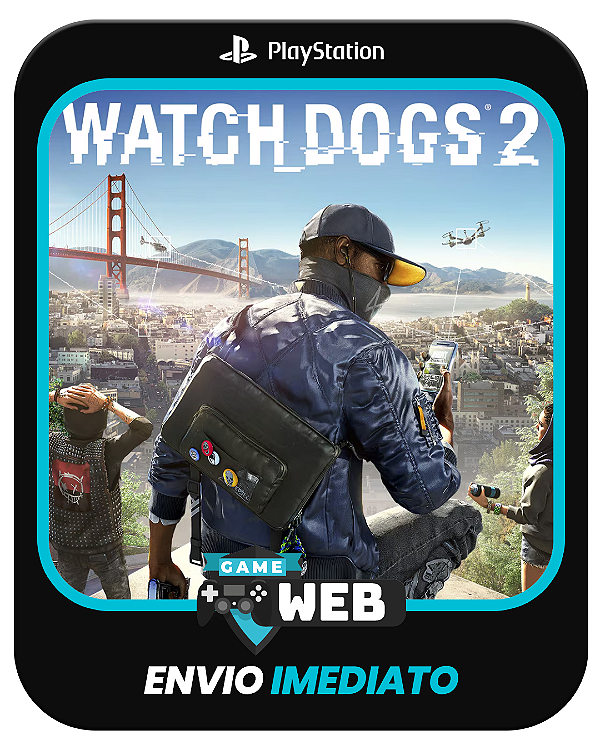 Watch Dogs 2 - PS5 - Edição Padrão - Mídia Digital