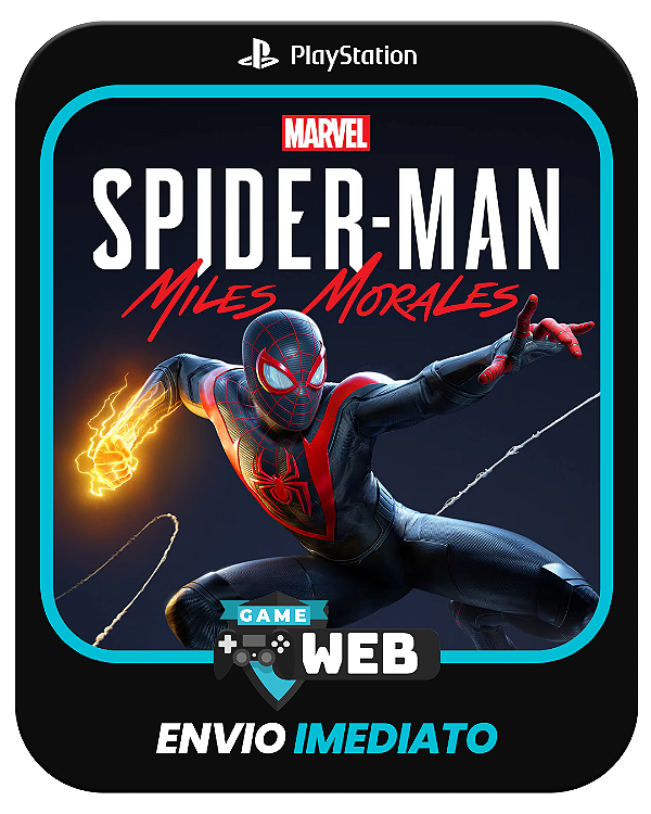 Marvel s Spider-Man Miles Morales - PS5 - Edição Padrão - Mídia Digital