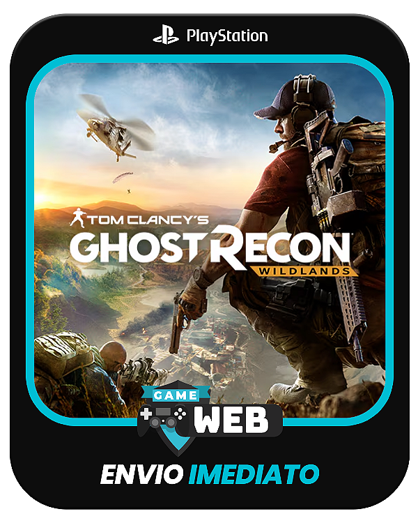 Ghost Recon Wildlands - PS5 - Edição Padrão - Mídia Digital