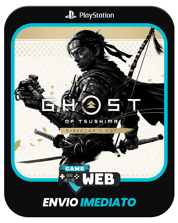 Ghost Of Tsushima - PS5 - Edição Padrão - Mídia Digital