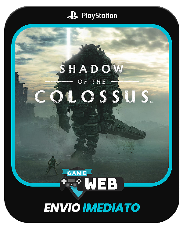 SHADOW OF THE COLOSSUS - PS5 - SOTC - Edição Padrão - Mídia Digital