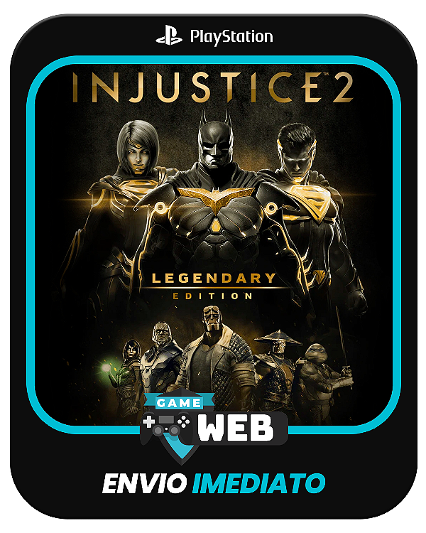 Injustice 2 - Legendary Edition - PS5 - Edição Padrão - Mídia Digital