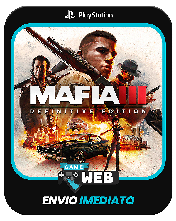 Mafia III - PS5 - Edição Padrão - Mídia Digital
