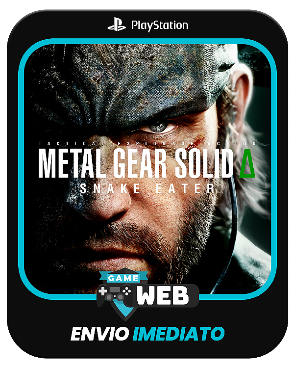 METAL GEAR SOLID Δ: SNAKE EATER - Edição Padrão - PS5 - Mídia Digital