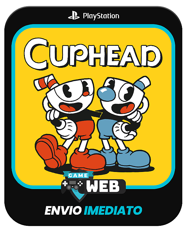 Cuphead - PS5 - Edição Padrão - Mídia Digital