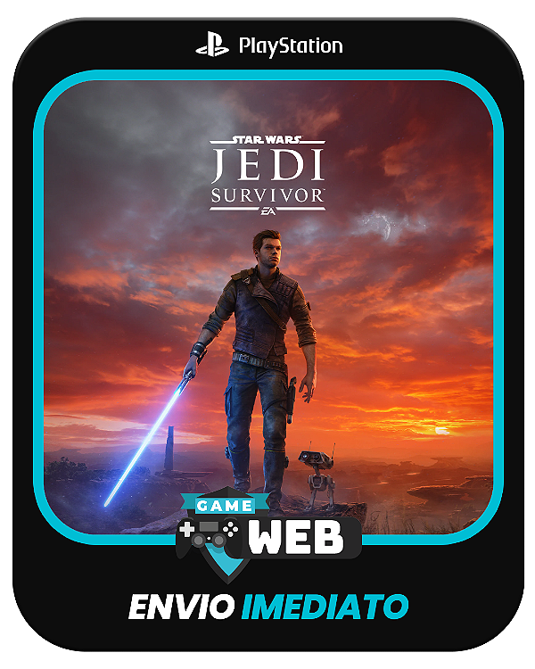 STAR WARS Jedi: Survival - Edição Padrão - PS5 - Mídia Digital