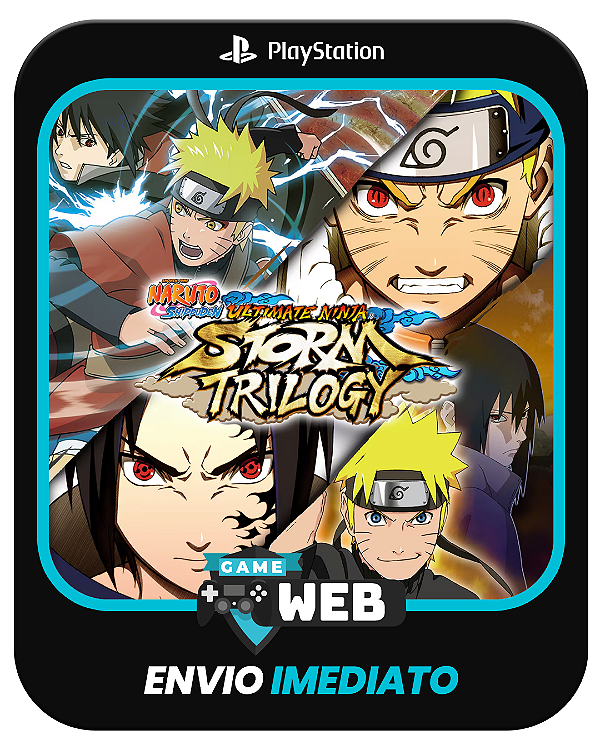 NARUTO SHIPPUDEN: Ultimate Ninja STORM Trilogy - PS5 - Naruto - Edição Padrão - Mídia Digital