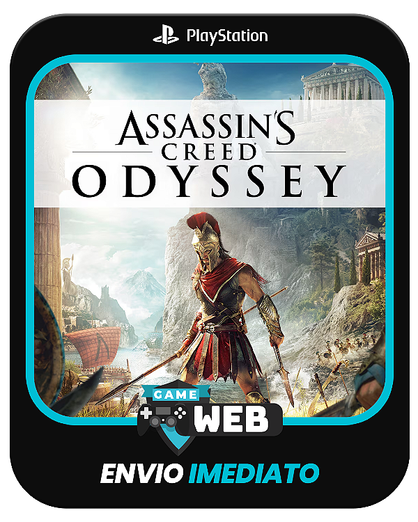 Assassin's Creed Odyssey - PS5 - AC - Edição Padrão - Mídia Digital