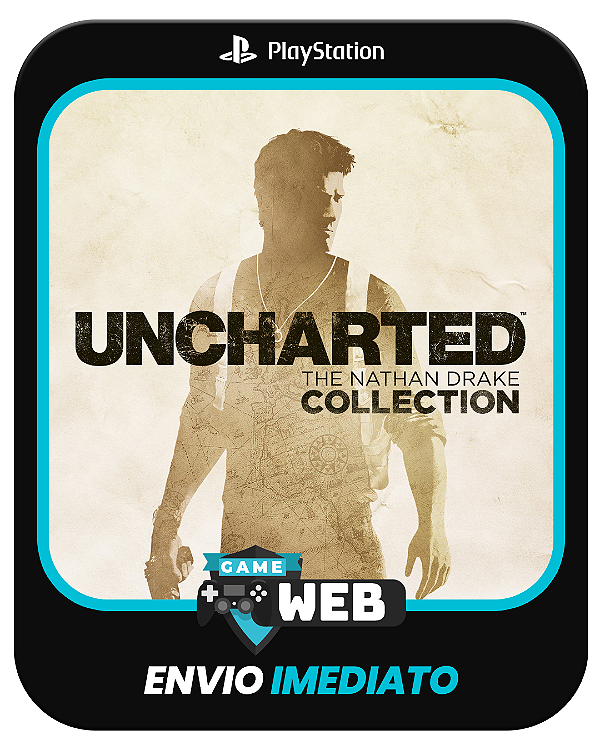 UNCHARTED The Nathan Drake Collection - PS5 - Edição Padrão - Mídia Digital