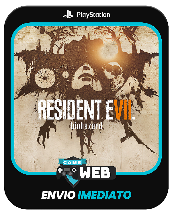 Resident Evil 7 - Edição Padrão - PS5 - Mídia Digital