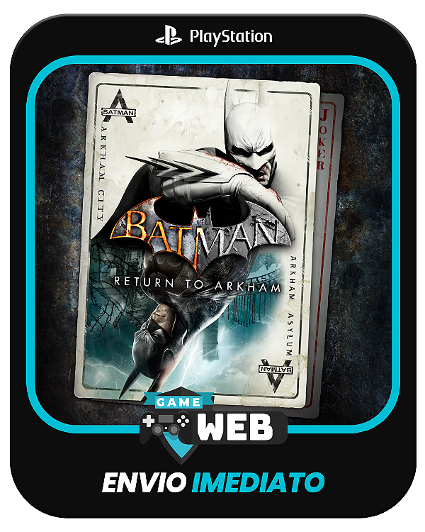 Batman Return to Arkham - PS5 - Edição Padrão - Mídia Digital