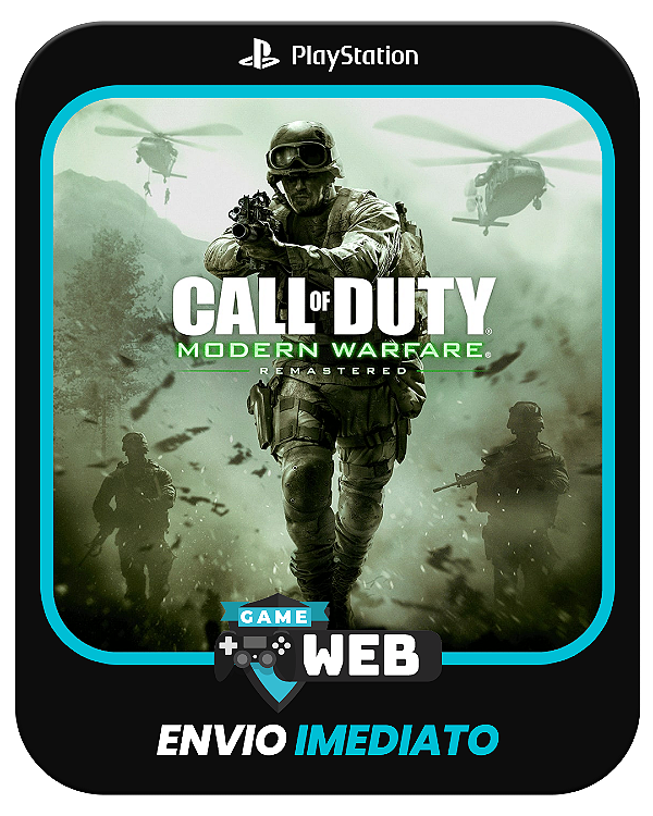 Call of Duty: Modern Warfare Remastered - PS5 - Edição Padrão - Mídia Digital