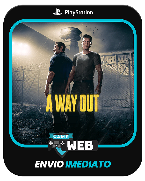 A Way Out - PS5 - Edição Padrão - Mídia Digital