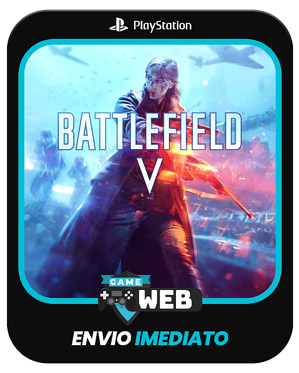 Battlefield V - PS5 -BF - Edição Padrão - Mídia Digital