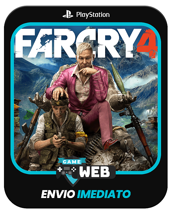 Far Cry 4 - PS5 - Farcry - Edição Padrão - Mídia Digital