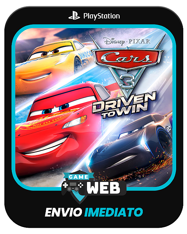 Carros 3: Correndo para Vencer - PS5 - Edição Padrão - Mídia Digital