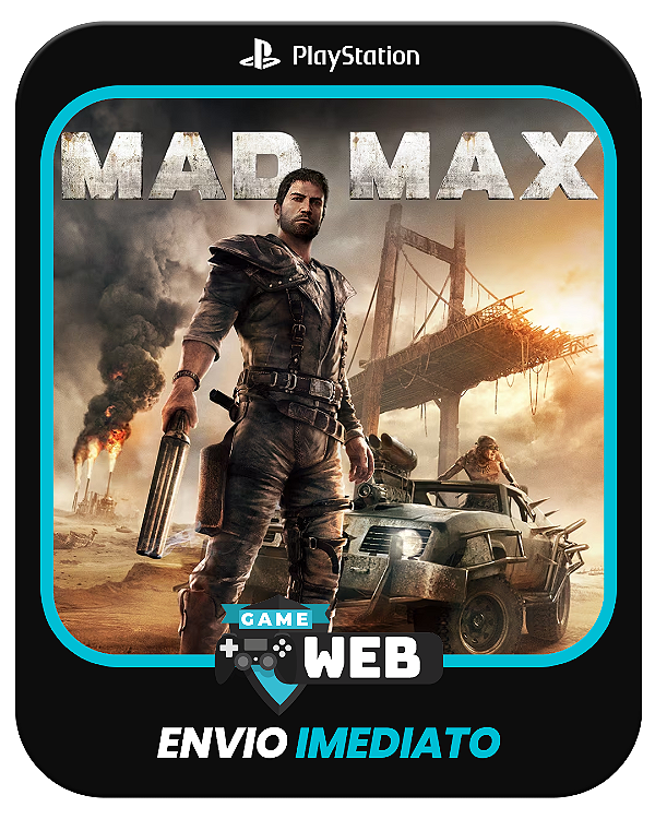 Mad Max - PS5 - Edição Padrão - Mídia Digital