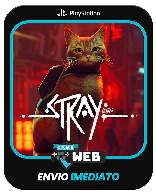 Stray - PS5 - Edição Padrão - Mídia Digital