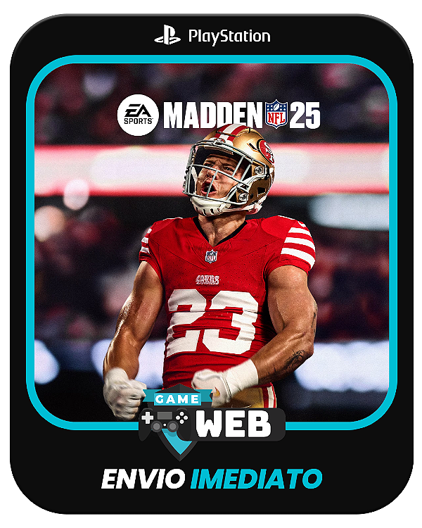 Madden NFL 25 - Edição Padrão - PS5 - Mídia Digital