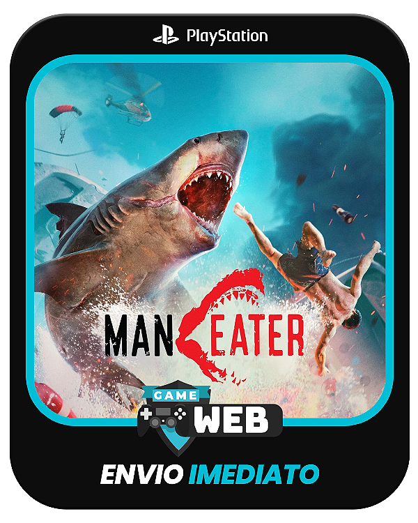 Maneater - PS5 - Edição Padrão - Mídia Digital