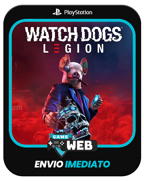 Watch Dogs Legion - PS5 - Edição Padrão Mídia Digital
