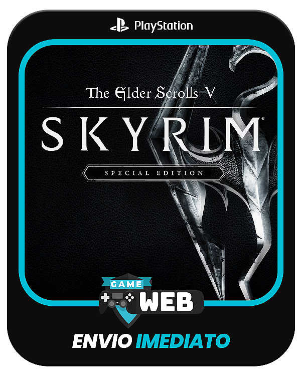 The Elder Scrolls V Skyrim - PS5 - Edição Padrão - Mídia Digital