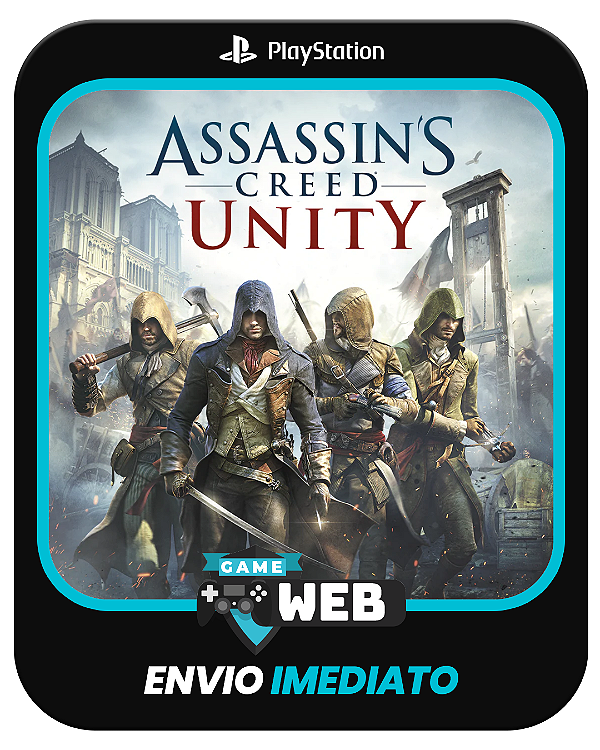 Assassin's Creed Unity - PS5 - AC - Edição Padrão - Mídia Digital